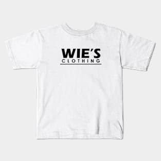 Wies Standard Black Kids T-Shirt